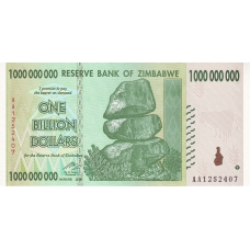 P83 Zimbabwe - 1 Billion Dollars Year 2008